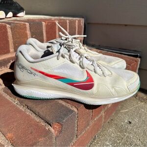 Size 10.5 - Nike Court Air Zoom Vapor Pro White Washed Teal